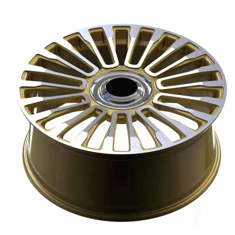 18 19 20 21 22Inch Chrome Star Sport Car Wheels 5 Holes Auto Custom Aluminum Alloy Rim Gold For Cadillac for Landrover