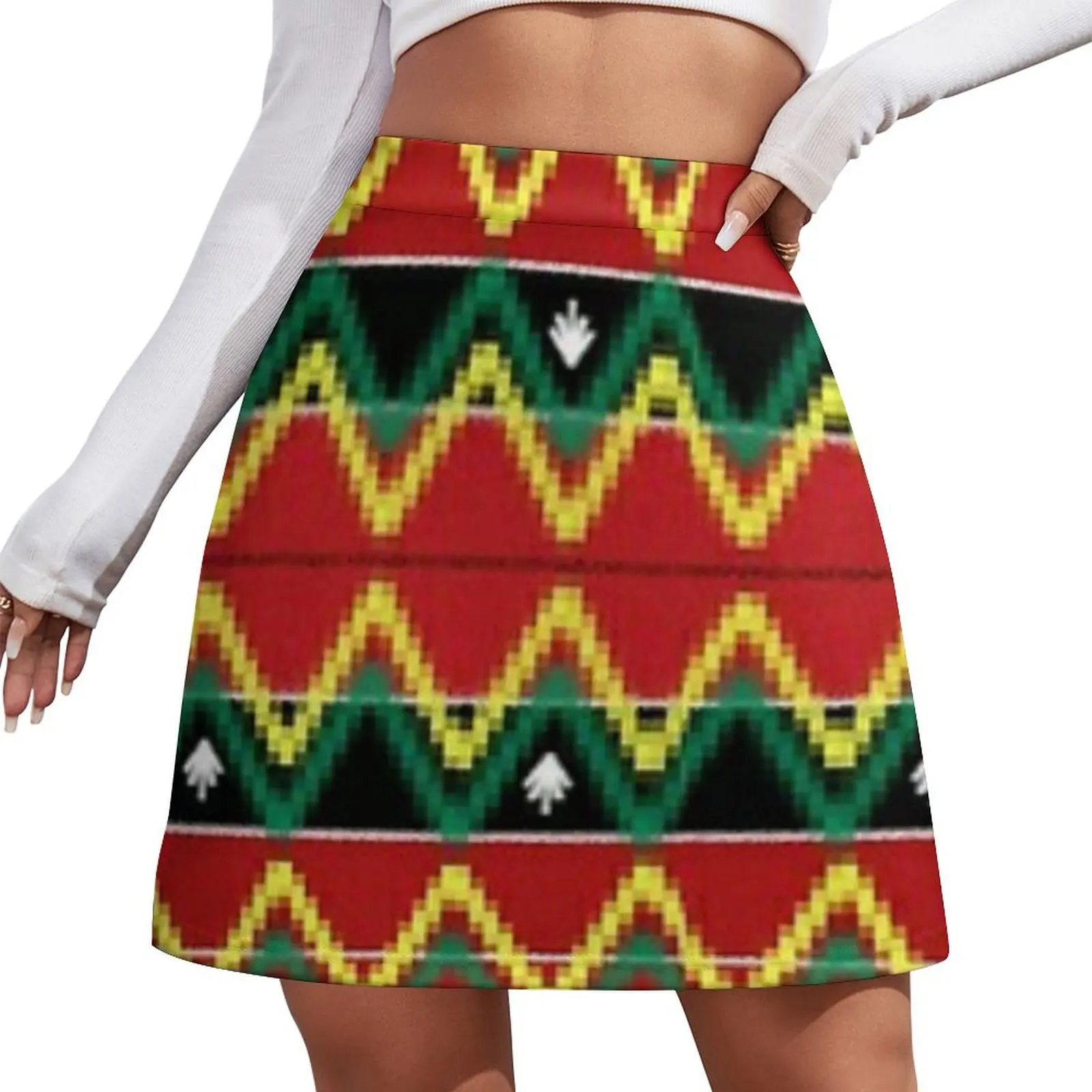 

Native design Mini Skirt womens skirts new in external clothes korean ladies summer