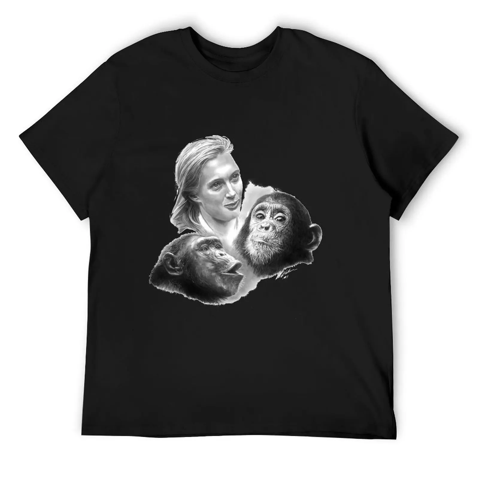 

A YOUNG JANE GOODALL T-Shirt plus sizes shirts graphic mens graphic t-shirts