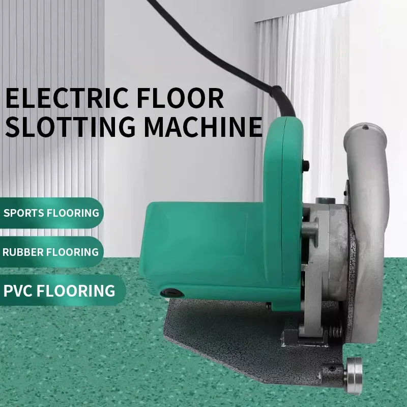 Plastic Floor Grooving Tool for Anti - static/Rubber/Elastic/Sports PVC Flooring Dust - Proof Electric Grooving Machine