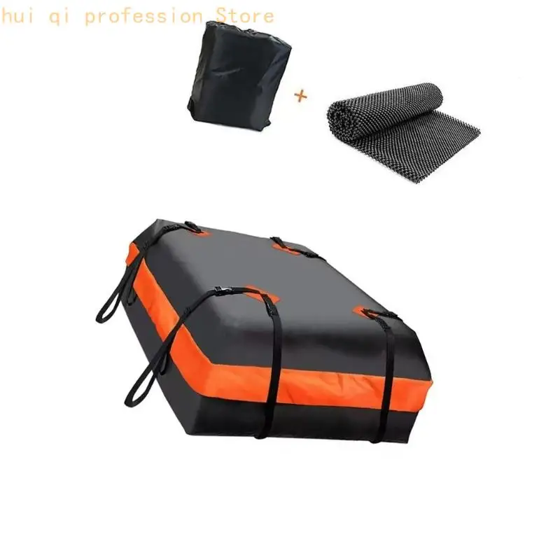 Wasserdichte 420D Oxford Dachgepäckträgertasche mit Anti-Rutsch-Matte für Auto-SUV H8WE – Detail 9