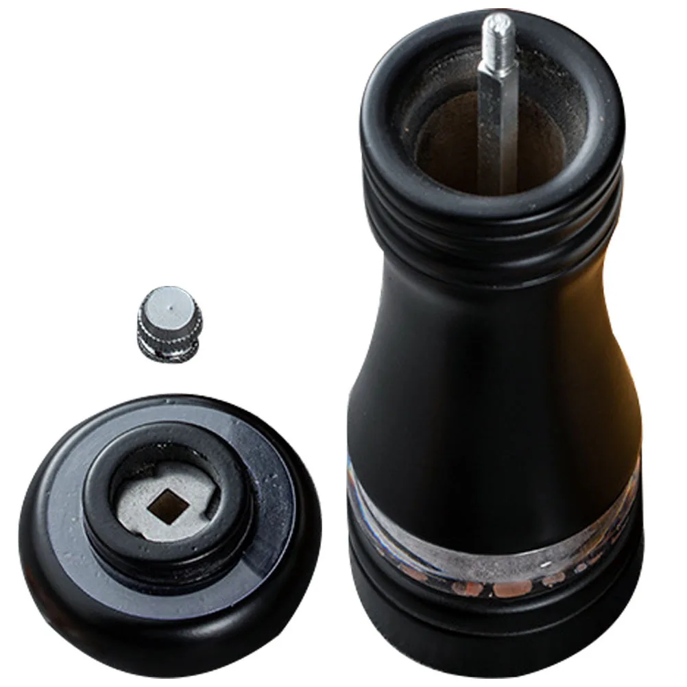 

1pc Wooden Pepper Grinder Manual Mill For Salt Cumin Spices Kitchen Gadget Refillable Shaker Practical Grinding