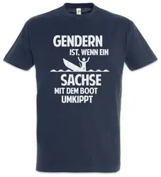 Gender Saxon T Shirt GDR Wall Eastern Gia East German Ossi Thuringia