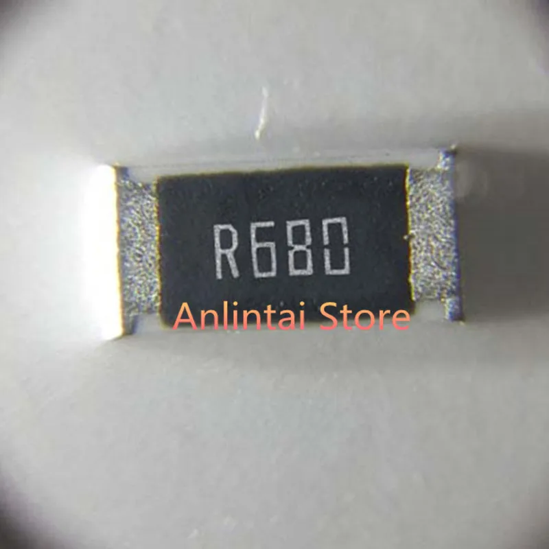100 قطعة SMD المقاومة R100 R110 R120 R130 R150 0805 1210 1206 2010 2512 1812 ± 1% سميكة مقاوم من غشاء