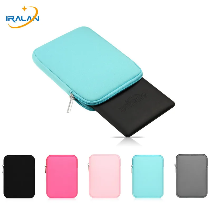 Tablet Sleeve Bag Case for kindle paperwhite 1 2 3 4 Voyage 7th 8th Pocketbook 616 627 632 for kobo 6 inch e-reader Pouch Case