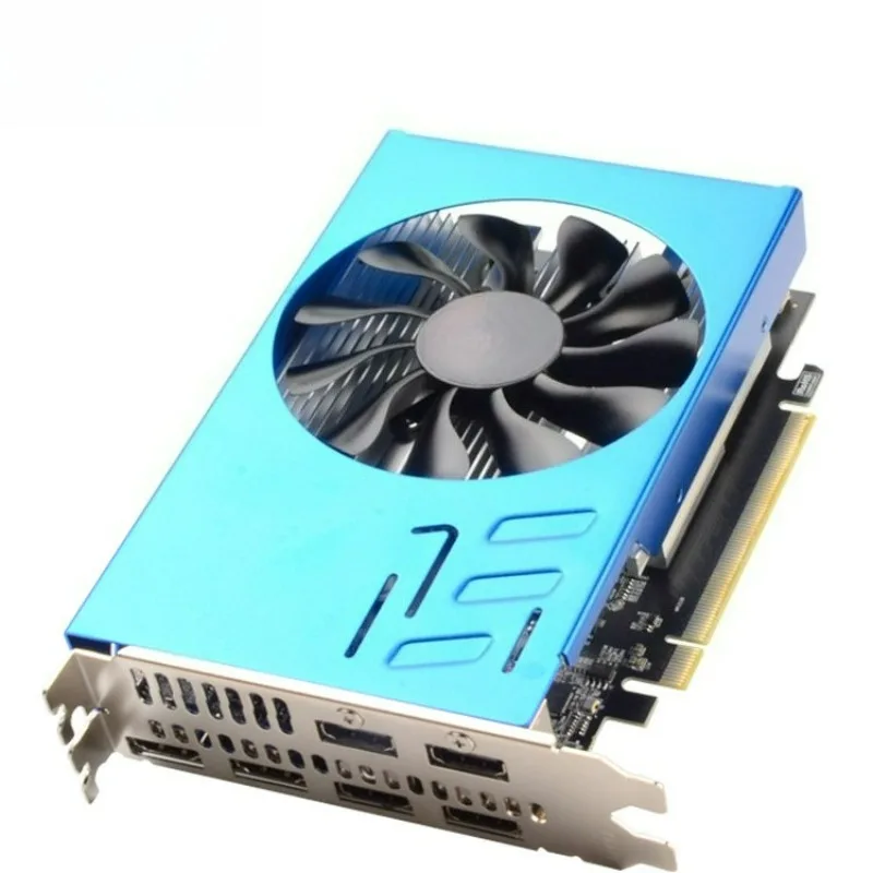 6-Screen 6-Port RX580/R7350 Multi-Monitor Graphics Card for Stock Futures