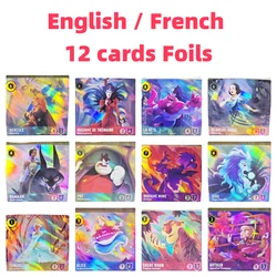 Lorcana Chapter 2 Proxy English / French Foil High Quality alice Arthur Beast Cinderella hercules tremaine madam TCG Game Cards