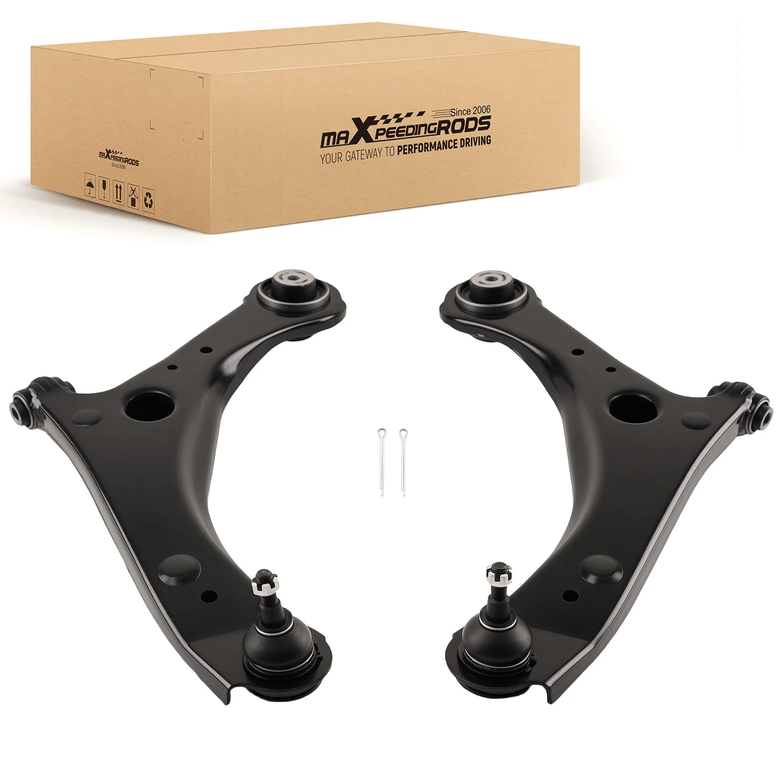 MaXpeedingrods 2x Front Lower Control Arms For Town & Country Grand Caravan 2008-2020 For RAM C/V VOLKSWAGEN ROUTAN 04766911AG