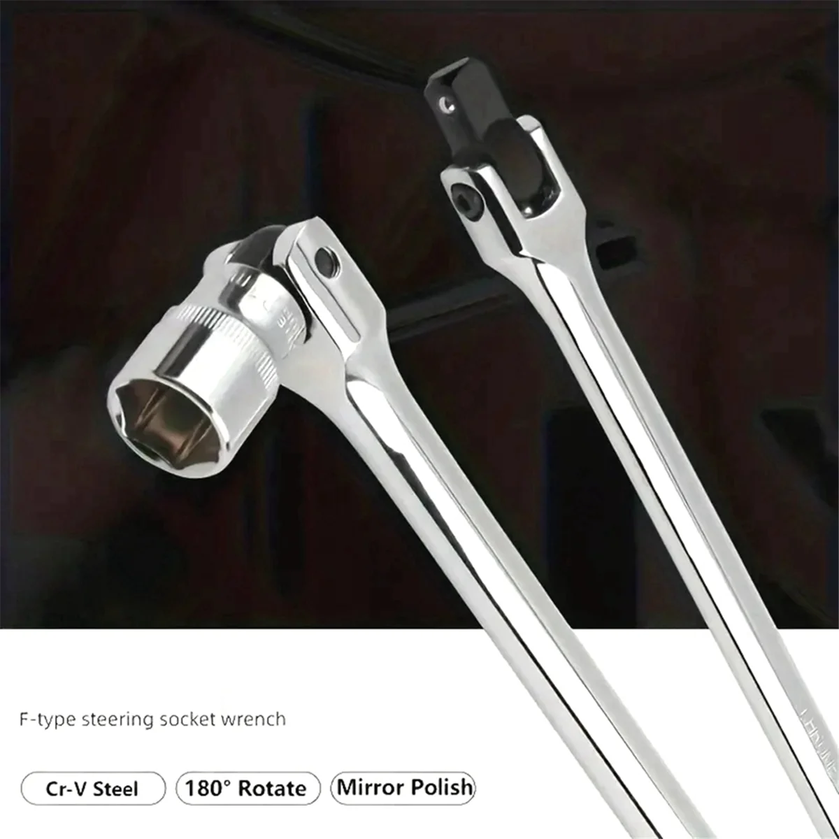 

A002 F Набор торцевых ключей для рулевой ручки 1/4 дюйма 3/8 дюйма 1/2 дюйма Динамометрический ключ Рулевая ручка Инструмент для ремонта мастерской