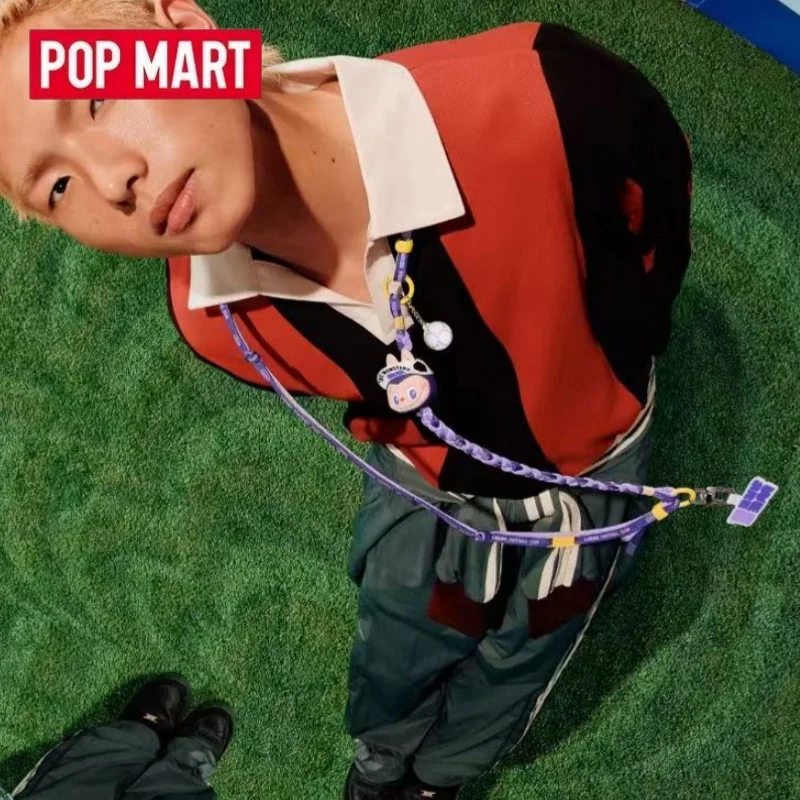 

POPMART Labubu The Monsters FIFA Series: Брелок для телефона (слепая коробка, таинственная коробка, мешок-сюрприз), игрушка-кукла, милая аниме-фигурка