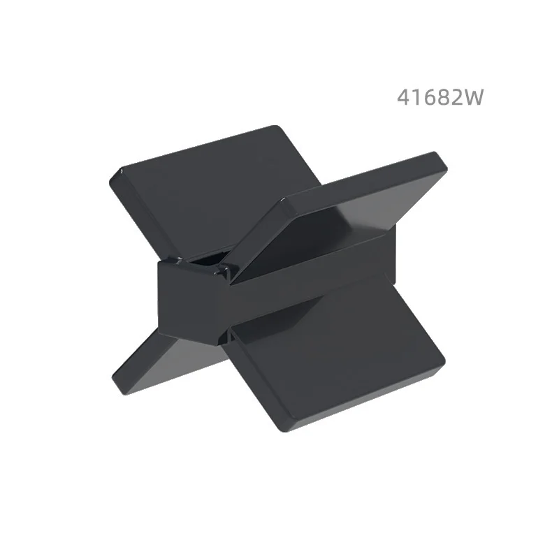 MOC 10PCS Part Bricks 41682W Special Cross Missiled Rack Building Blocks Support Bracket 2x2 Compatible Particle Toys Kid Gifts