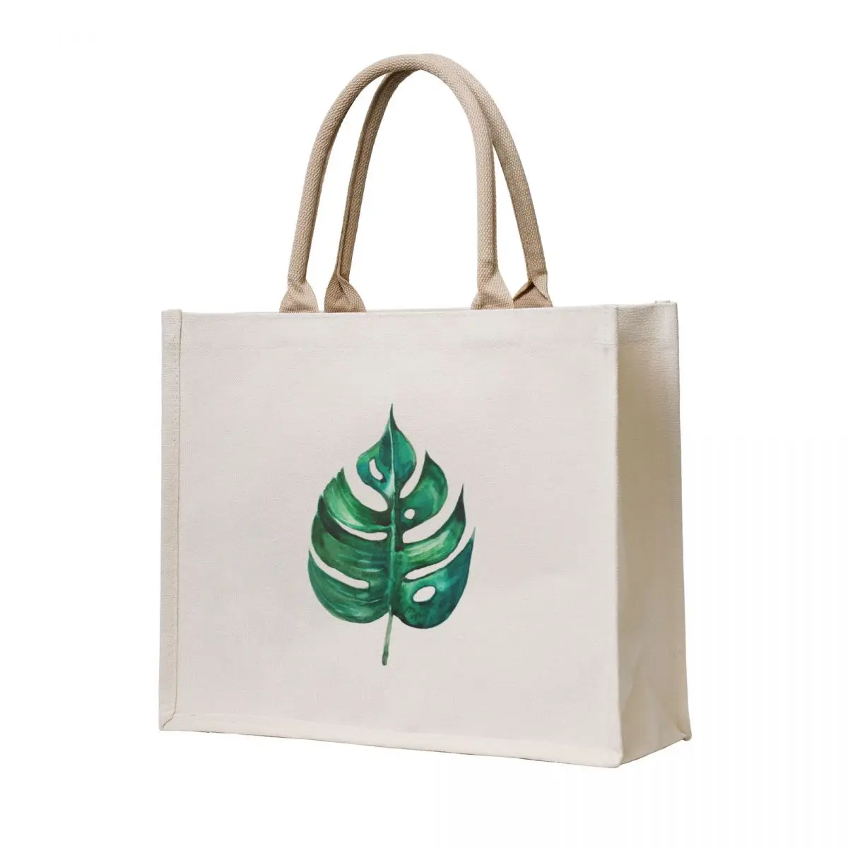 

Monstera Banana Palm Leaf Tote Bag tote bag woman Lady bags shopping bag logo