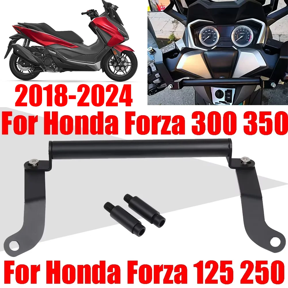 For HONDA FORZA 350 300 250 125 Forza350 Forza300 Forza125 Motorcycle Mobile Phone Stand Holder GPS Navigation Bracket Support