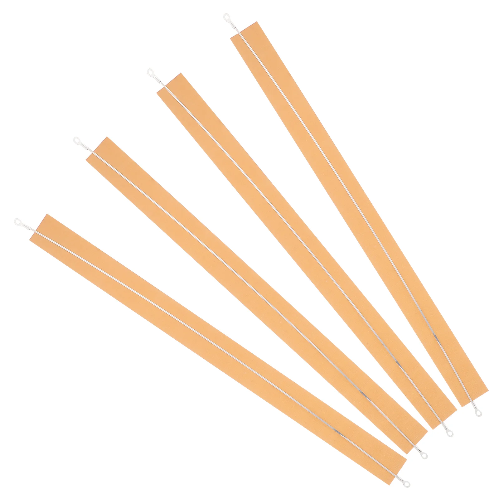Elementos de repuesto de cable calefactor para máquina, tiras portátiles, tela de aleación de aluminio de color caqui, ligero, práctico, seguro, sellado rápido, 4 Uds.