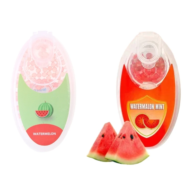 Summer Mask Popping Beads Ice-Mint Tastes Burst Beads Anti-Odor Air Freshener Mint Explosions Popping Beads for Mask