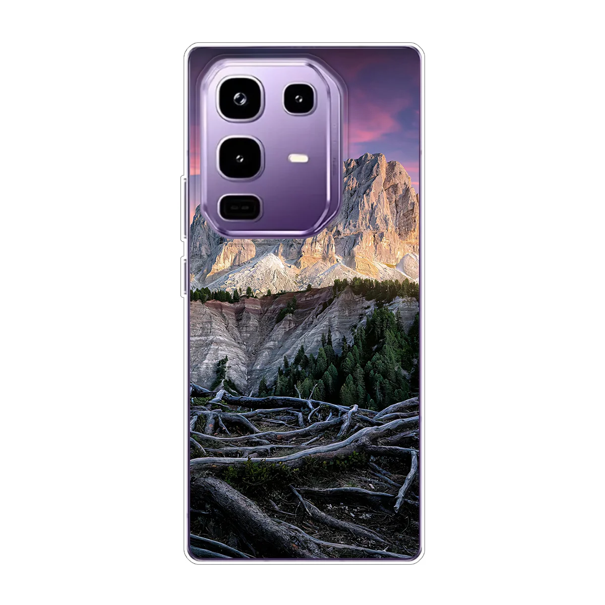 

For Infinix Note 50 Pro 4G Clear TPU Case 1.5MM Airbag Shockproof Anti-Yellow Transparent Phone Cover