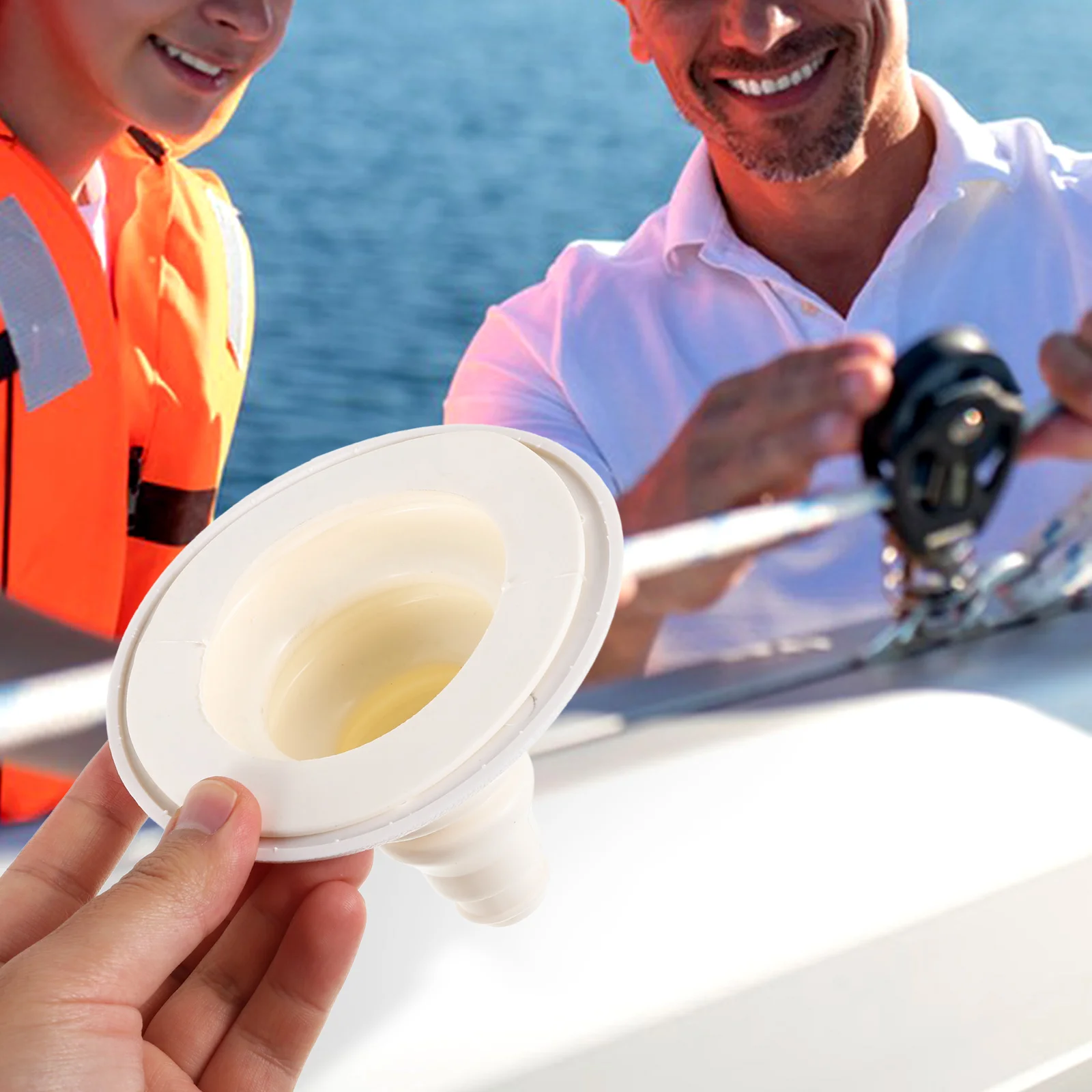 Copertura protettiva per foro filettato Pulitore per piscina Parte del tubo flessibile Accoppiamento Motore Skimmer Cono Adattatore Sostituzione del gel di silice per