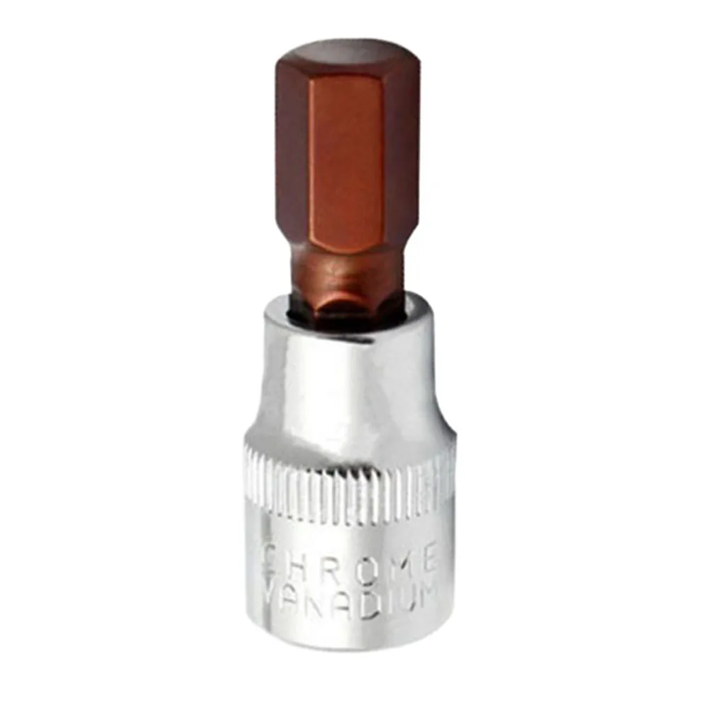 1 stücke 3/8 Platz Stick Steckschlüssel Hex Schraubendreher-bits H3 H4 H5 H6 H8 H10 Hexagon Ratsche Bit sockel Werkzeug Hand Werkzeuge – Detail 3