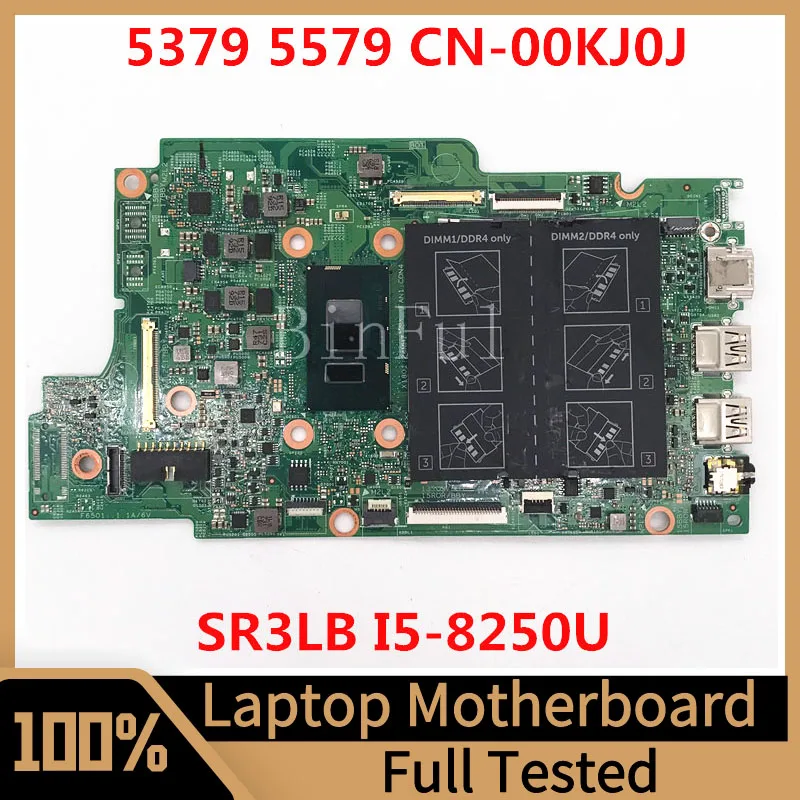 

Mainboard CN-00KJ0J 00KJ0J 0KJ0J For Envy Inspiron 5379 de 5579 Laptop Motherboard 17810-1 W/SR3LB I5-8250U CPU 100% Full Tested