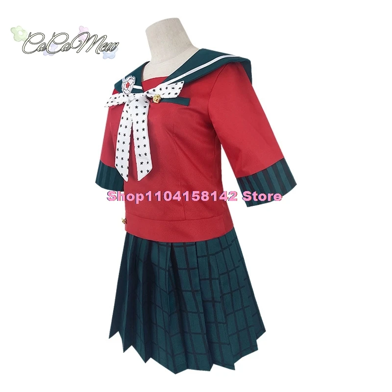 Anime Danganronpa Cosplay Harukawa Maki Cosplay Costumes Wig School Girls Uniform Dangan Ronpa Halloween Costume For Women