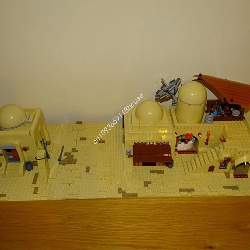 636ピース MOC タトゥイーン ダブルビルディング スラム スターバトル モデルブロック おもちゃ 建築 クリスマスギフト 組み立て DIY 教育 キッズ