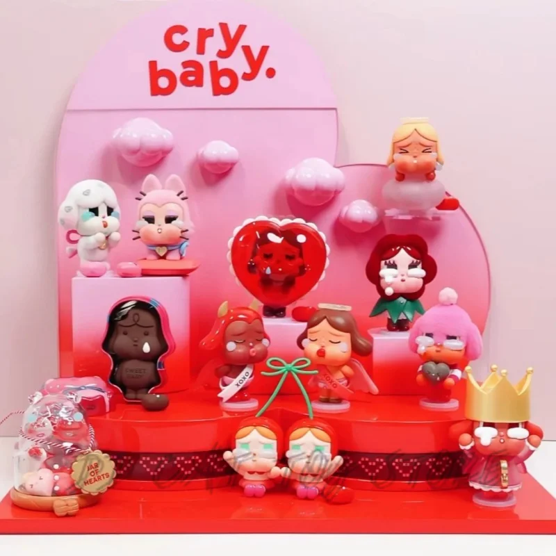 Nuovo Crybaby Piangere Per L'Amore Larme di Dio Serie Cieca Scatola Regalo di San Valentino Scatola di Suprise Kawaii Figura Scrivania Decor Ornament