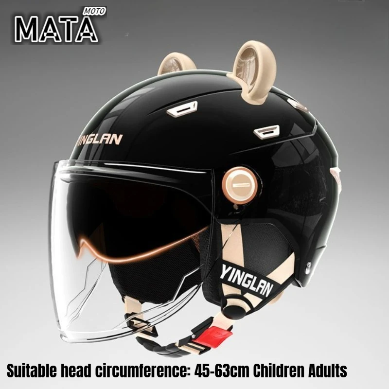 

AeroZen 4.0 Helmet Electric Car for Children Adults Cute 3c Certification Universal Double Mirror Summer Day Safety Helmet