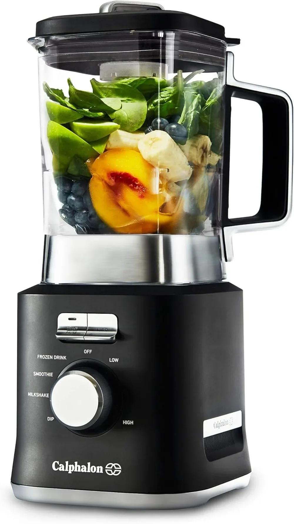 Precision Control 50 Oz Blender with 900-Watt Base and BPA-free Tritan jar, Matte Black