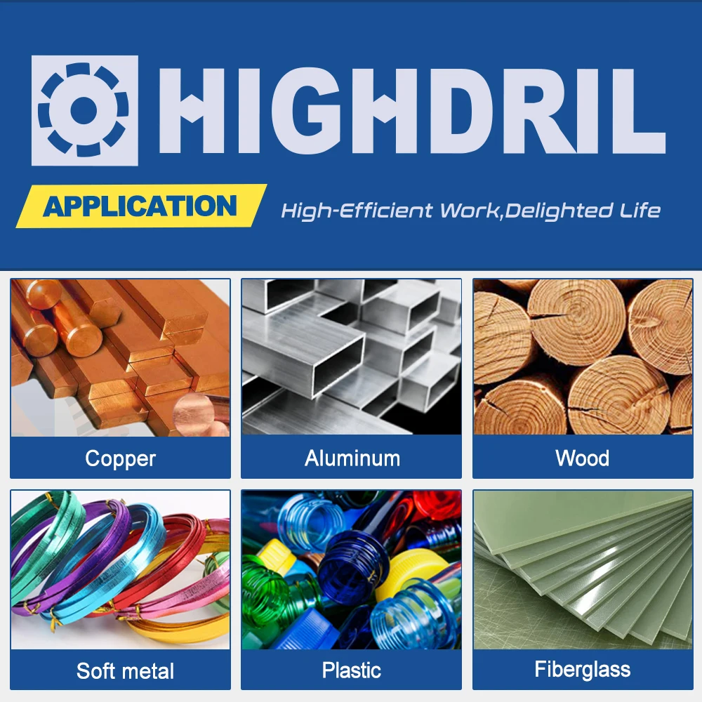 HIGHDRIL 3인치/75mm 고속 금속 톱날 절단 디스크 연질 금속 목재 알루미늄 플라스틱용 보어 10mm 앵글 그라인더