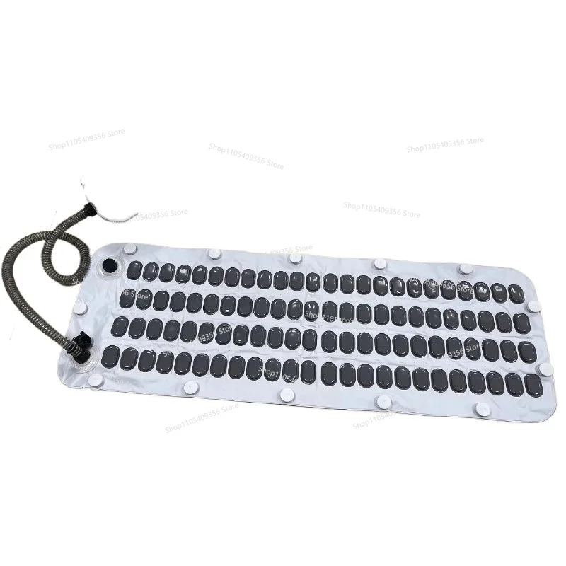 For Electric Bath Bubble Massage Mattress Waterproof Bath Spa Bubble Massage Mat Full Body Bubble Bath Thermal Massager
