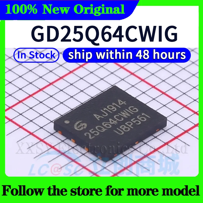 GD25Q64ESIG GD25Q64CSJG GD25Q64EWIG GD25Q64CWIG GD25Q64CSIG جودة عالية جديدة