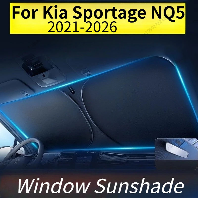 

For Kia Sportage NQ5 2021-2026, Front Windshield Sun Shade, UV Protection & Sun Block Automobiles, Parts & Accessories Sunshades