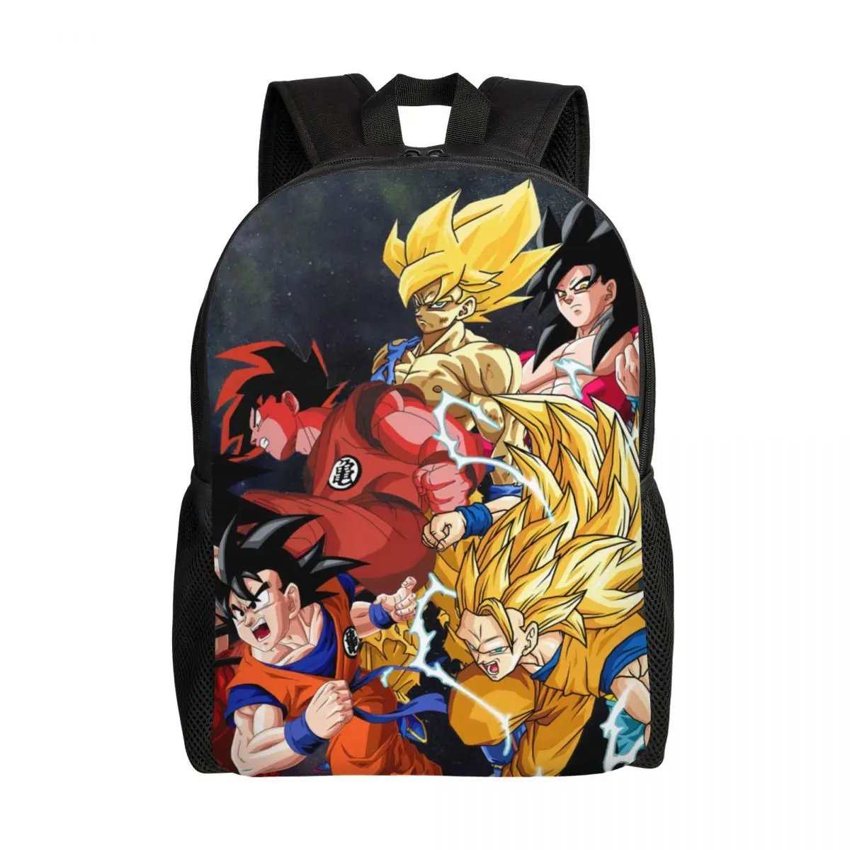 

Customized Son Goku Cool Travel Backpack Men Women School Computer Bookbag Japanese Anime College Student Daypack Bags