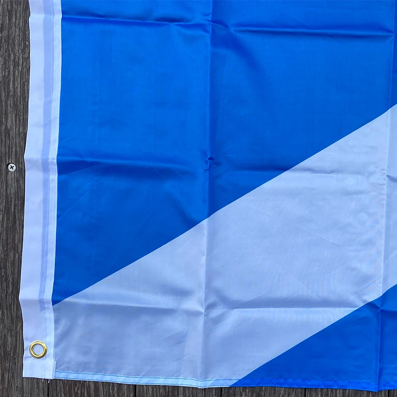 xvggdg    Scotland Flag Polyester Flag Banner for Festival Home Decoration