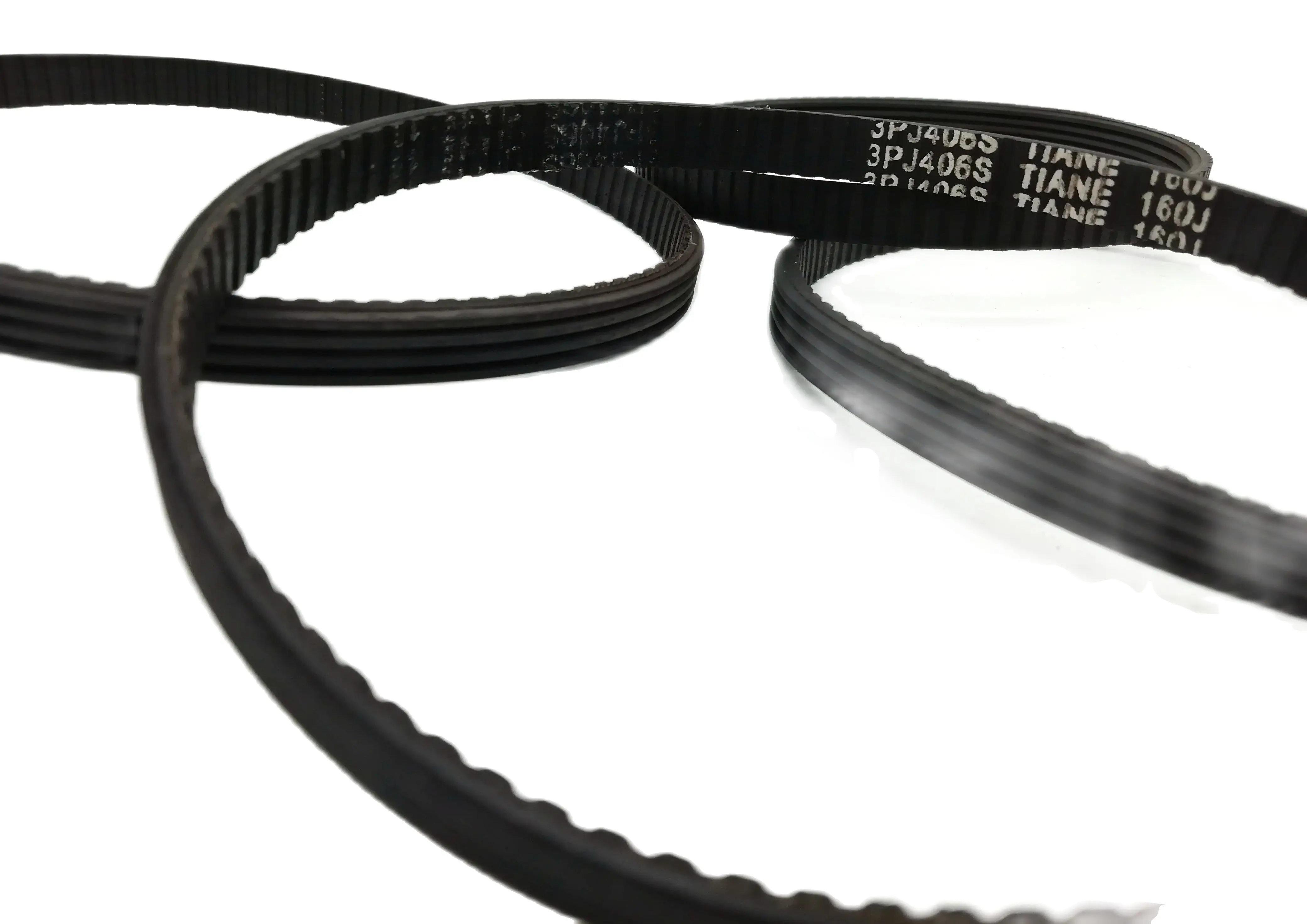 Fleksibel Belt V Ribbed 4PJ406 2.4 Mm 9.6 Mm Lebar Sabuk