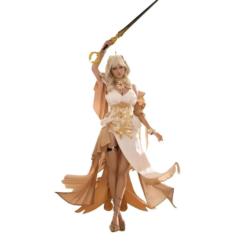 Charming European Style Sex Doll Platinum Silicone Built in Skeleton Soft Breasts 3 hole insertable Adult Sex Toys for Men Xxx