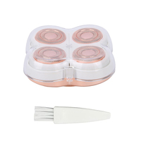 Women's Hair Remover Women Electric Epilator Hair Removal Painless Four Heads Shaver Depilador Waterproof Razors