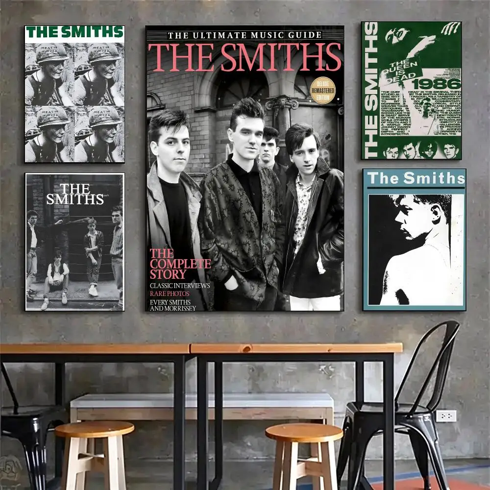 band The Smiths Poster Poster HD Printing Vintage Luxe Home Decor Wall Art for the Living Rooms Entryways Gift