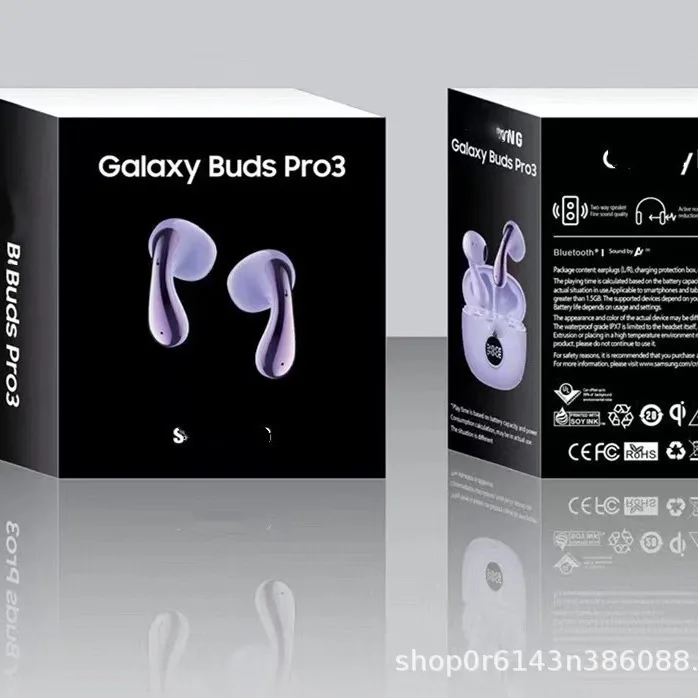 

New Bluetooth earphones suitable for Galaxy buds pro3 with independent noise reduction and water droplet digital display