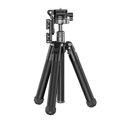 Ulanzi MT-63 26CM Portable Mini Tripod with 360° Panoramic Head Horizontal and Vertical Shooting for Smartphones Cameras