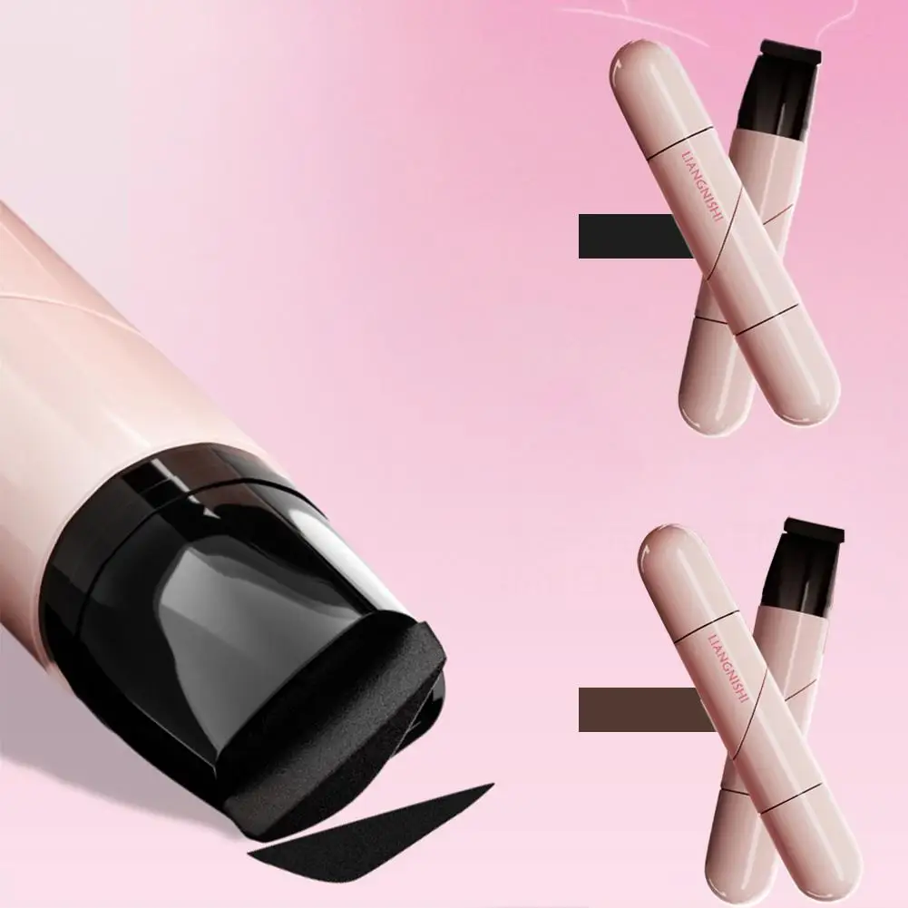 One-stamp Eyeliner Pen Precision Eyeliner Stamp, Dual Ended Liquid Eyeliner -Winged Cat Eye Stamp & Felt-tip Eyeliner Pen Makeup