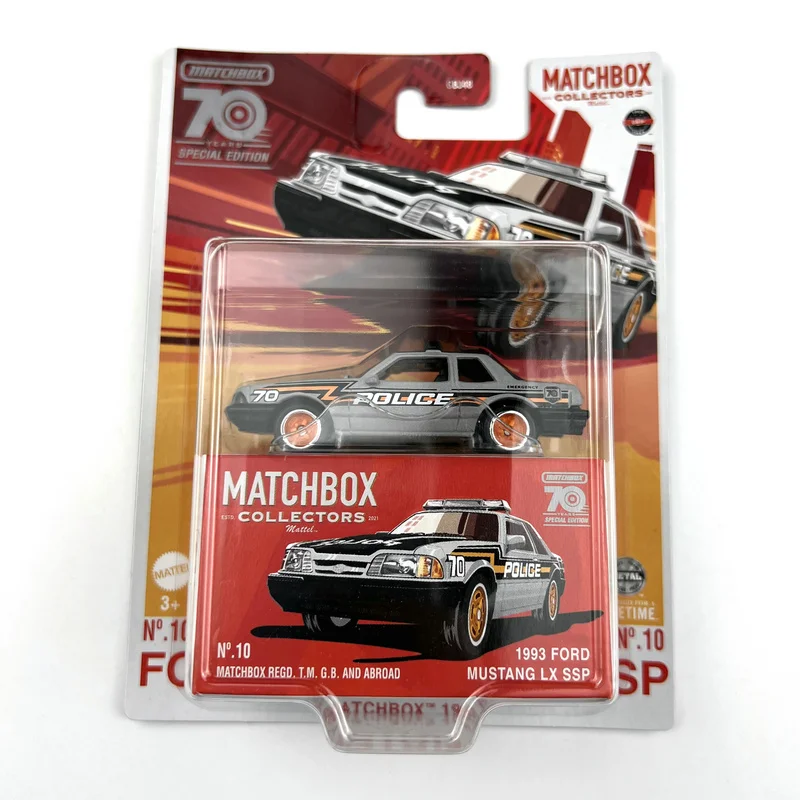 

Модель автомобиля из сплава под давлением 2023 GBJ48 9C5S 1:64 1993 FORD MUSTANG LX SSP