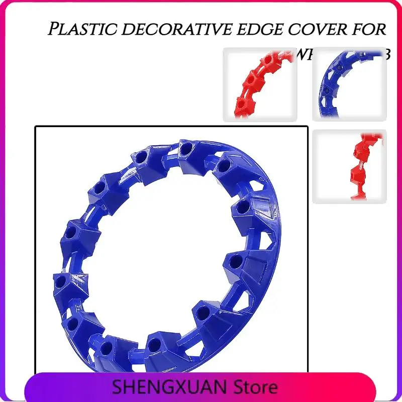 multicolored 7 Inch 10inch Hub Trim Cover Wheel Protection Rim Cap Plastic Tires For Vehicle ATV Dune Buggy Accessories
