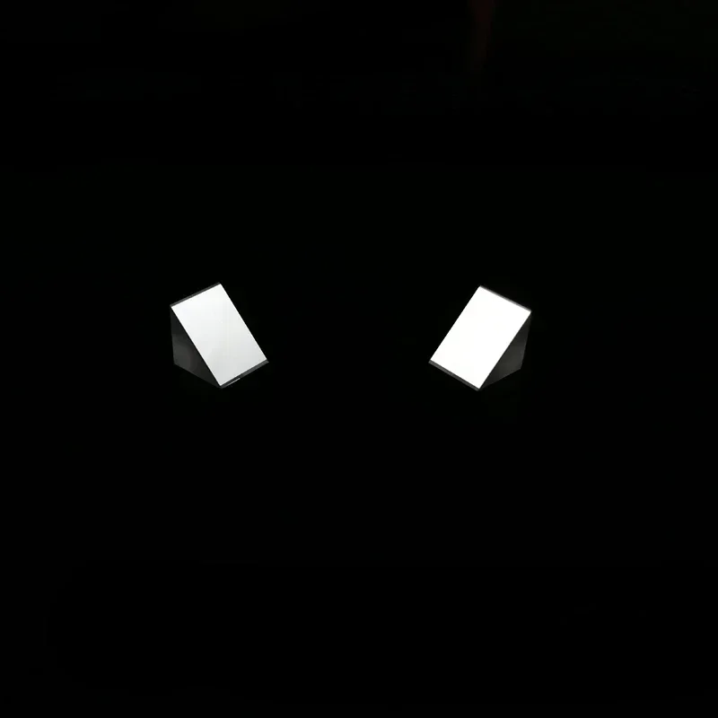 Prism Bevelled Reflection Film 5mm Optical Experimental Measuring Instrument Machining Optical Lens