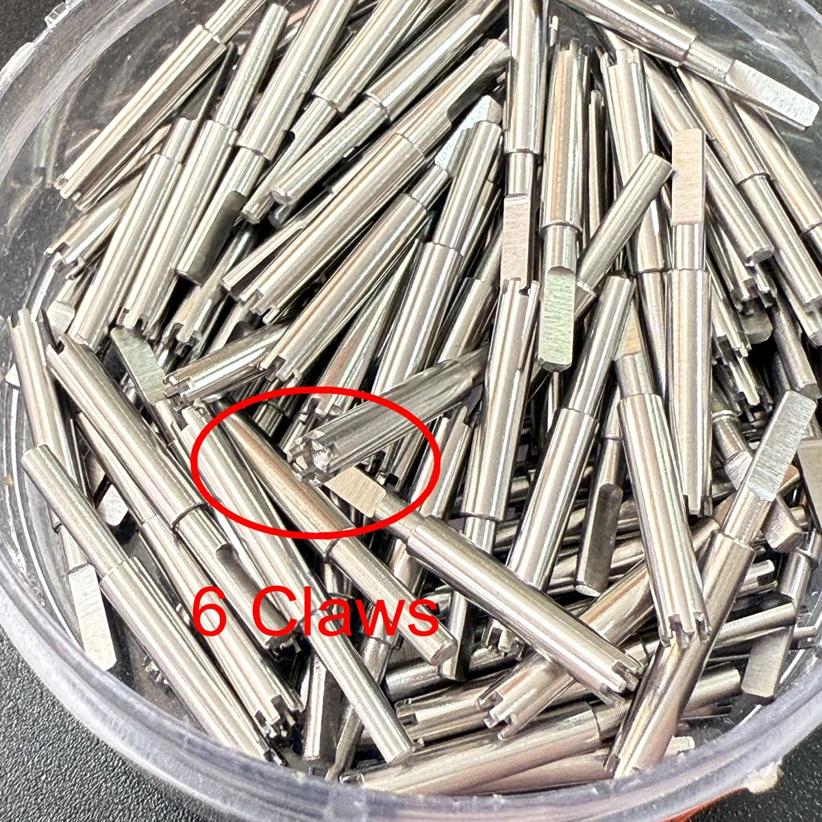 1PC Professional Screwdriver3/4/5/6 Claws Precise Watch Repairing Screwdriver Bits Interchangeable Screwdriver Tips