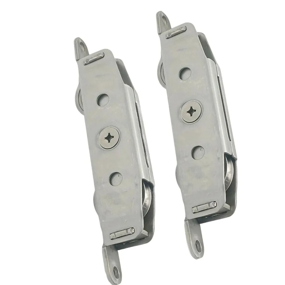 ABDJ-2Pcs 1-1/4 Inch Stainless Steel Sliding Door Roller - Patio Glass Track Wheel For Smooth & Quiet Operation