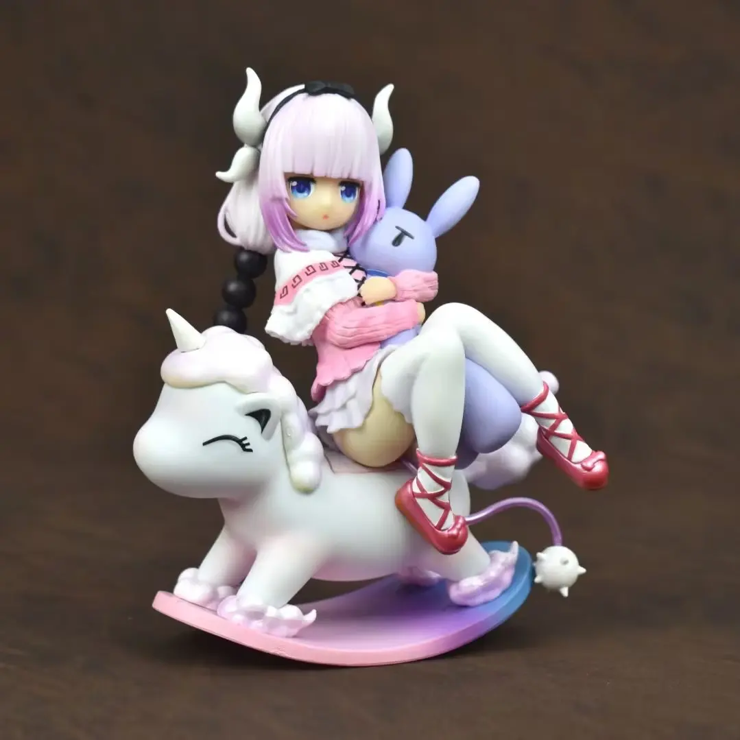 Miss Kobayashi's Dragon Maid Figure Kanna Kamui Canna Japanese Anime Girl PVC Action Figure Toy Statue GK Collection Model Doll