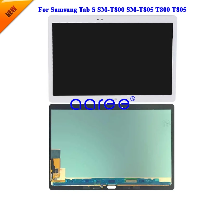 

ЖК-дисплей 10,5 дюйма для Samsung Tab S T800, ЖК-дисплей для Samsung S T805, ЖК-экран с сенсорным дигитайзером в сборе