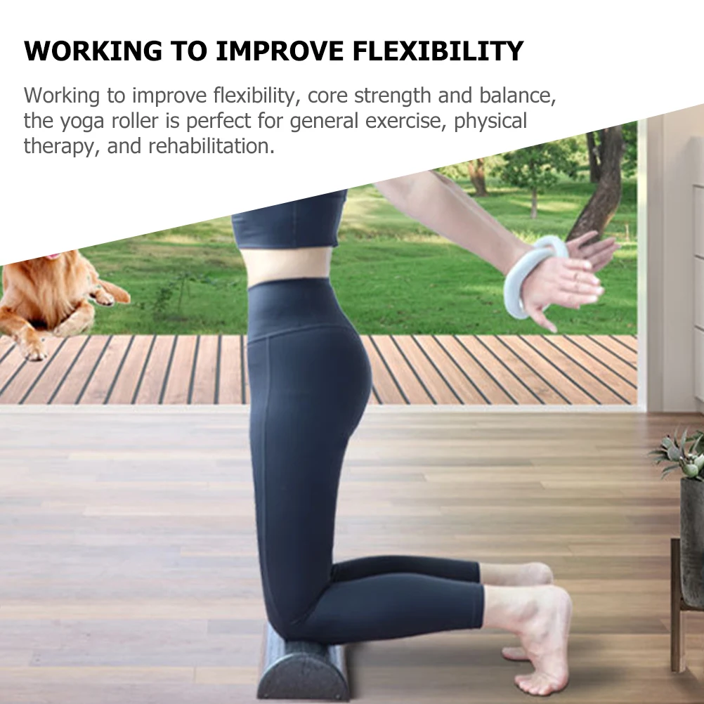 

1Pair High Density Yoga Column Shaft Foam Roller for Deep Tissue Massage Therapy and Workout Recovery Foam Roller