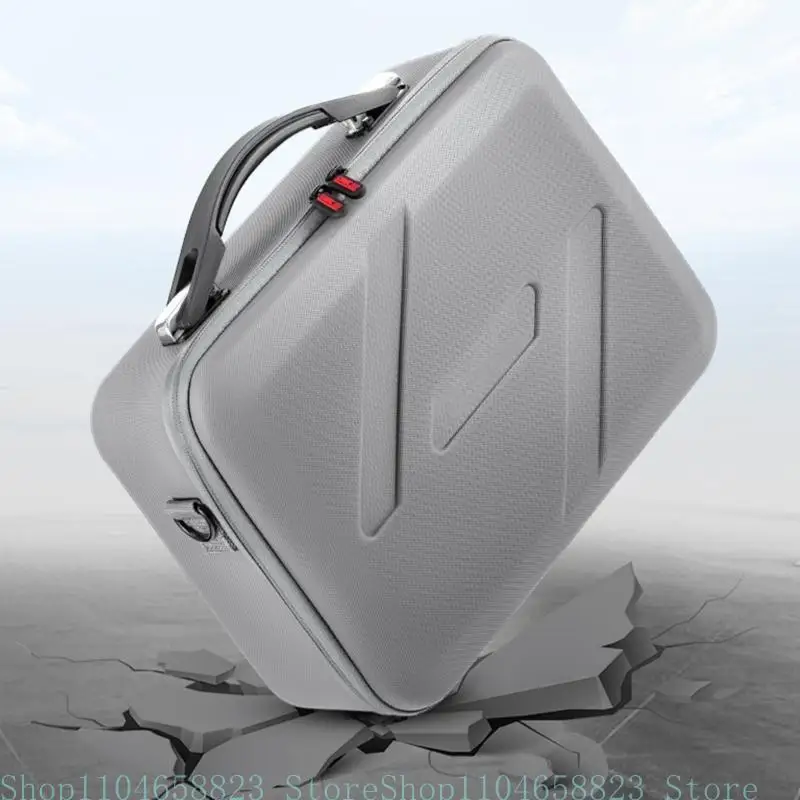 

Portable Carrying Case for 4 Mini Storage Travel Case with Should Straps Handle Propellers Controller Accessories
